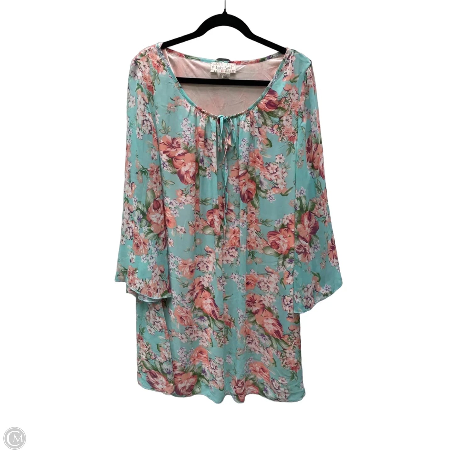 Dress Casual Short By Lady Noiz In Floral Print, Size: 1x