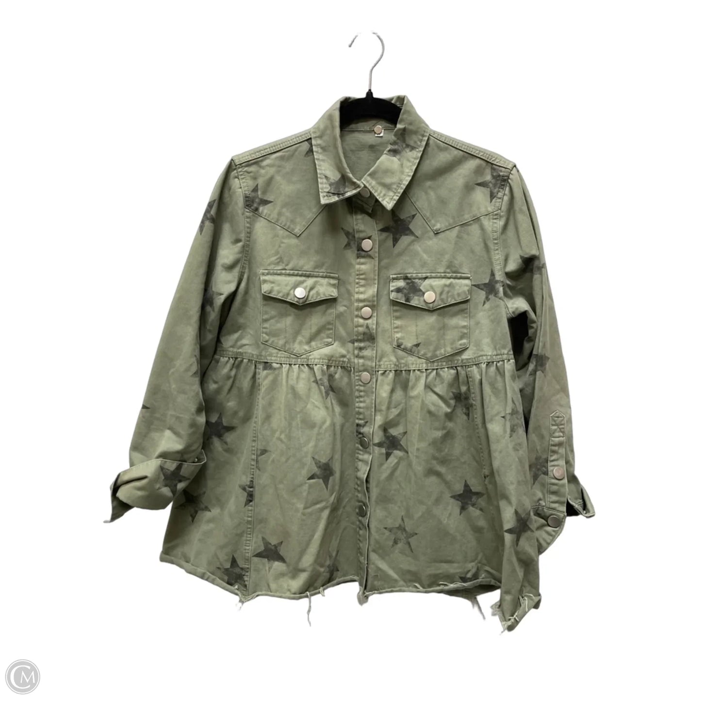 Jacket Other By Clothes Mentor In Green, Size: M