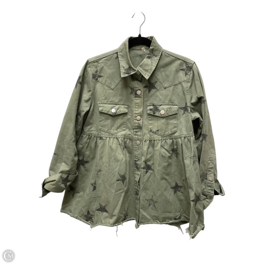 Jacket Other By Clothes Mentor In Green, Size: M