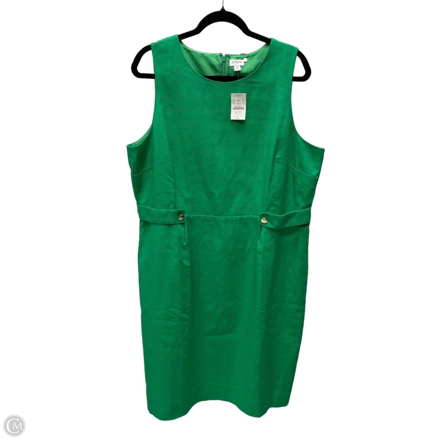 Dress Casual Short By J. Crew In Green, Size: 1x