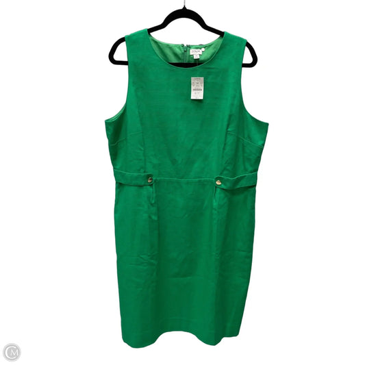 Dress Casual Short By J. Crew In Green, Size: 1x
