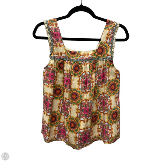 Top Sleeveless By Let Me Be In Floral Print, Size: S