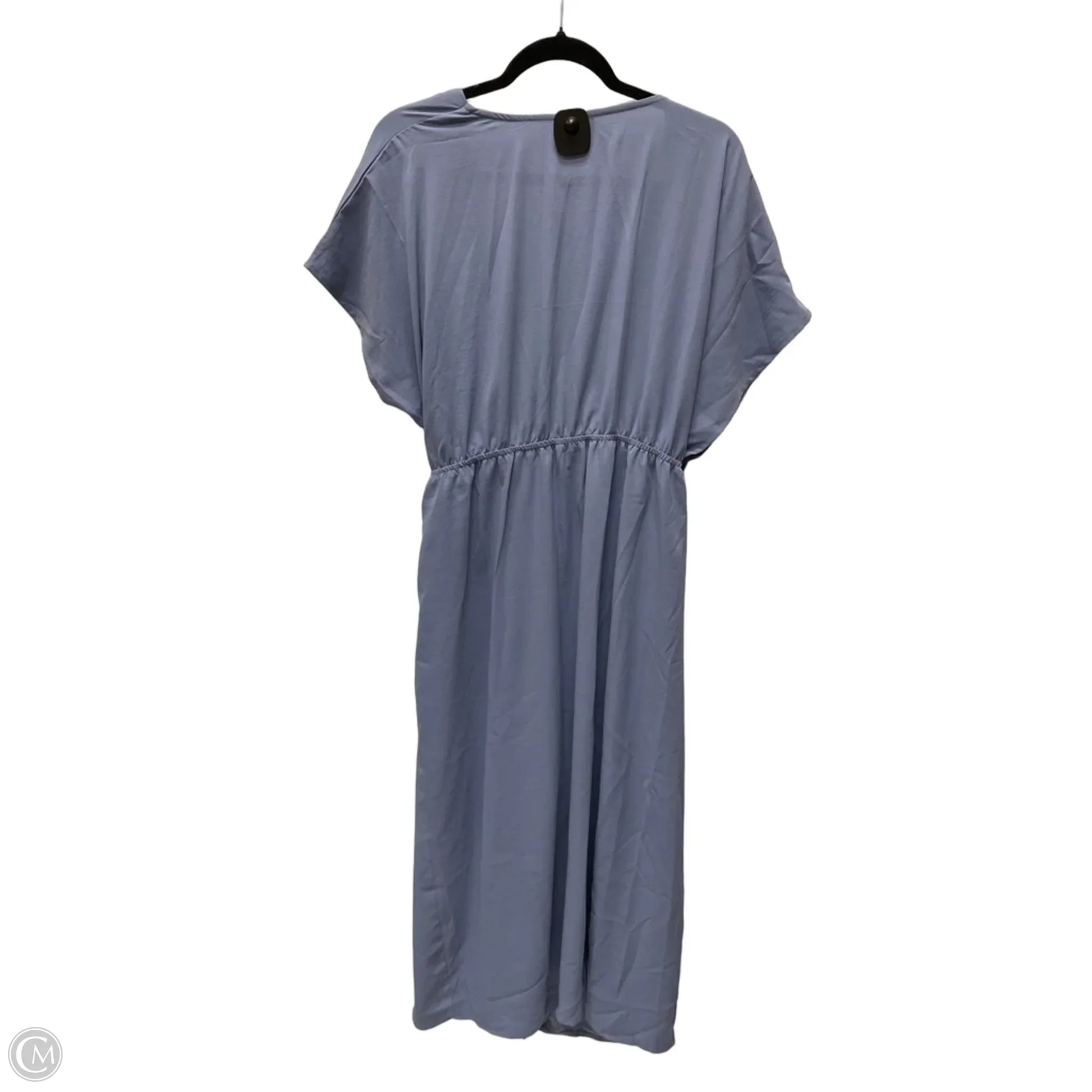 shein blue maxi dress Shein Womens Blue Maxi Dress Size Large