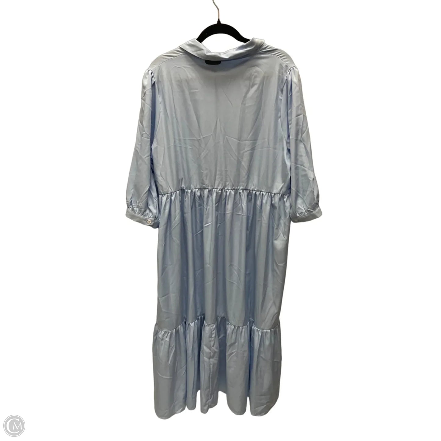 Dress Casual Maxi By Shein In Blue, Size: 2x