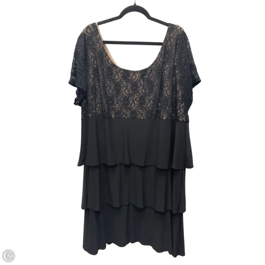 Dress Casual Short By Tiana B In Black, Size: 3x