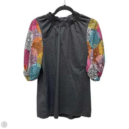Top Short Sleeve By Clothes Mentor In Multi-colored, Size: S