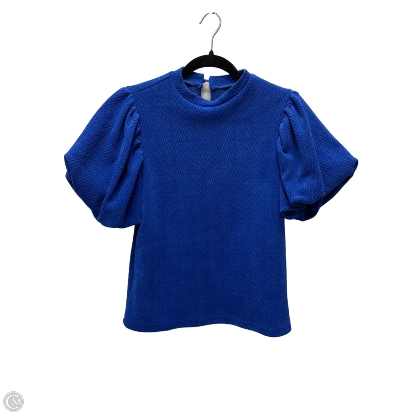 Top Short Sleeve By Clothes Mentor In Blue, Size: S