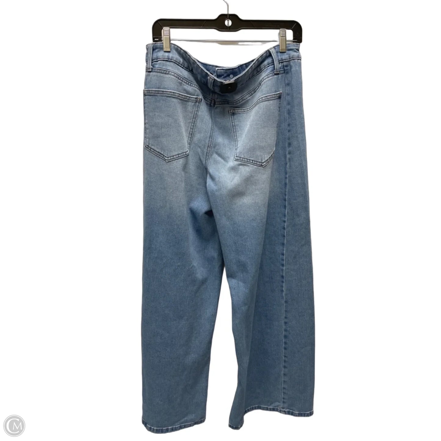 Jeans Wide Leg By Celebrity Pink In Blue Denim, Size: 12
