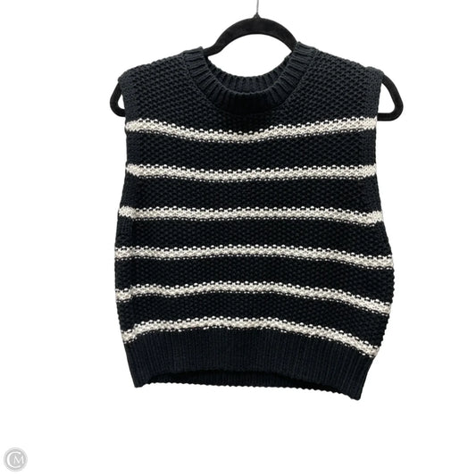 Sweater Short Sleeve By Jessica Simpson In Black & White, Size: Xs