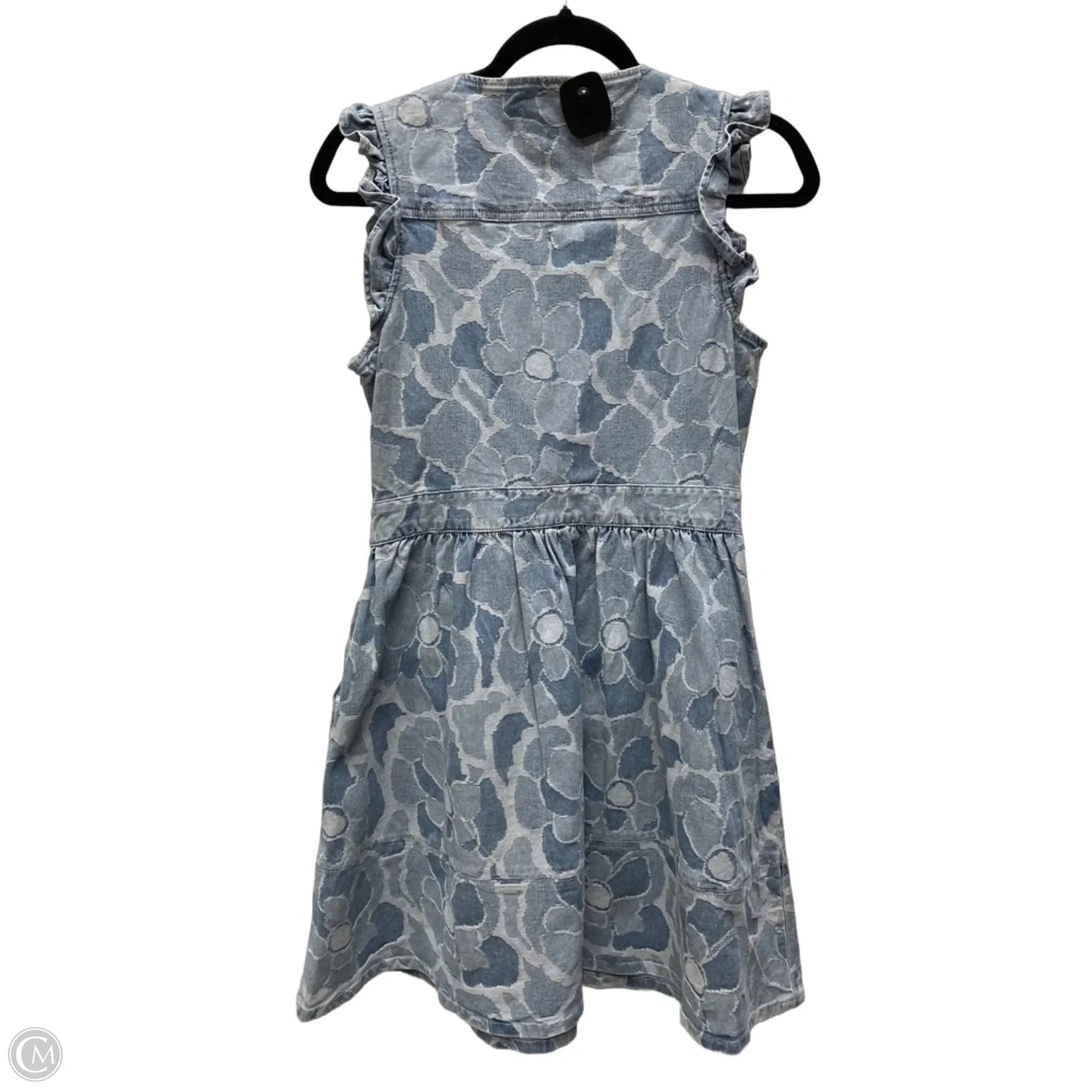 Dress Designer By Kate Spade In Blue Denim, Size: Xs