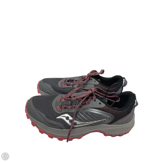 Shoes Athletic By Saucony In Grey & Pink, Size: 8.5