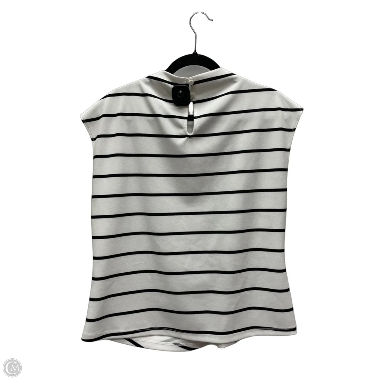 Top Sleeveless By Melloday In Striped Pattern, Size: Xl