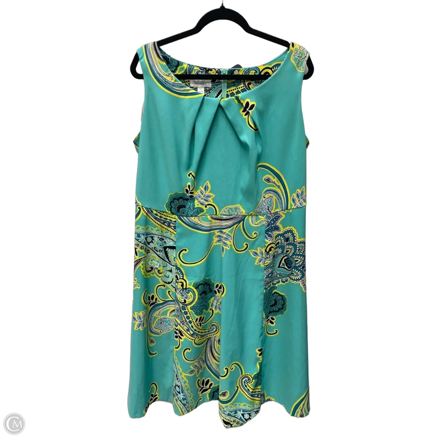 Dress Casual Maxi By Dressbarn In Floral Print, Size: Xl