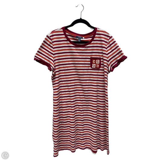 Dress Casual Short By Chaps In Striped Pattern, Size: 2x
