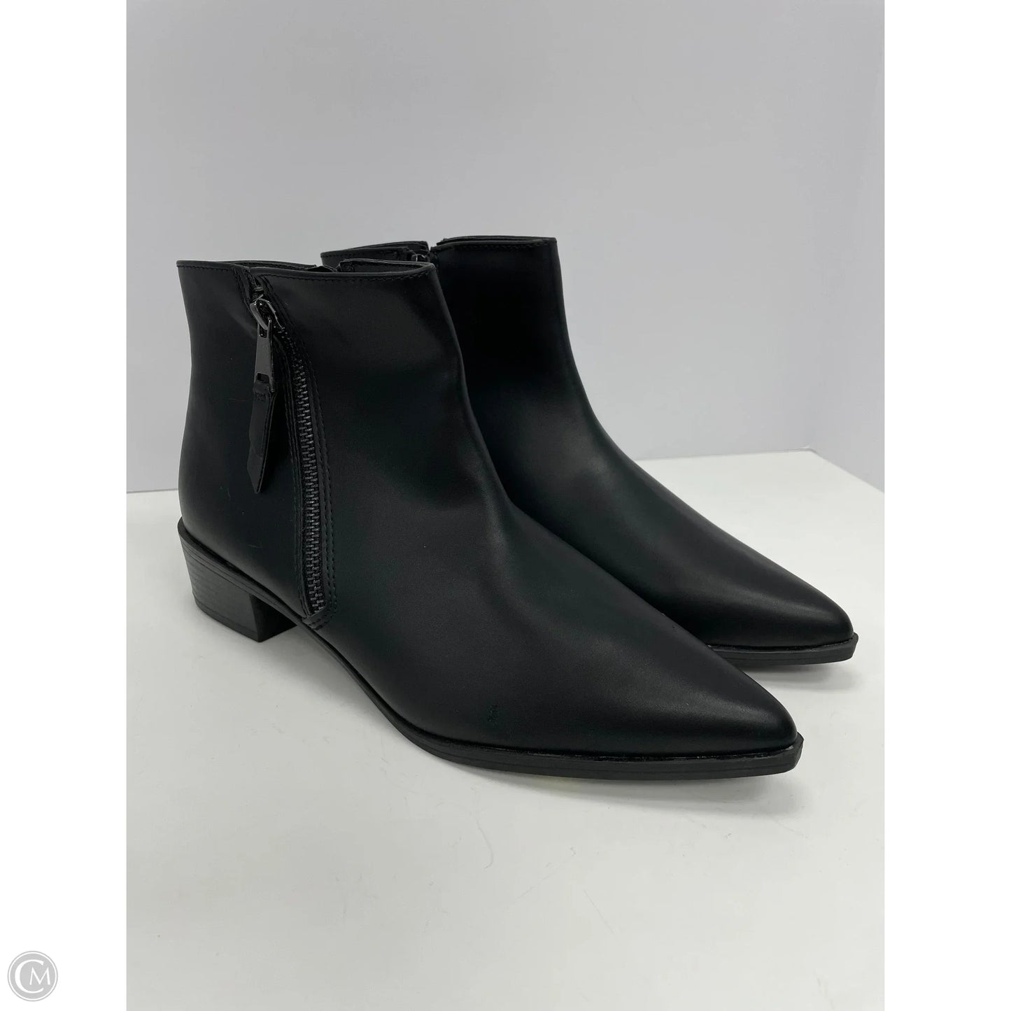 Boots Ankle Heels By Worthington In Black, Size: 8.5