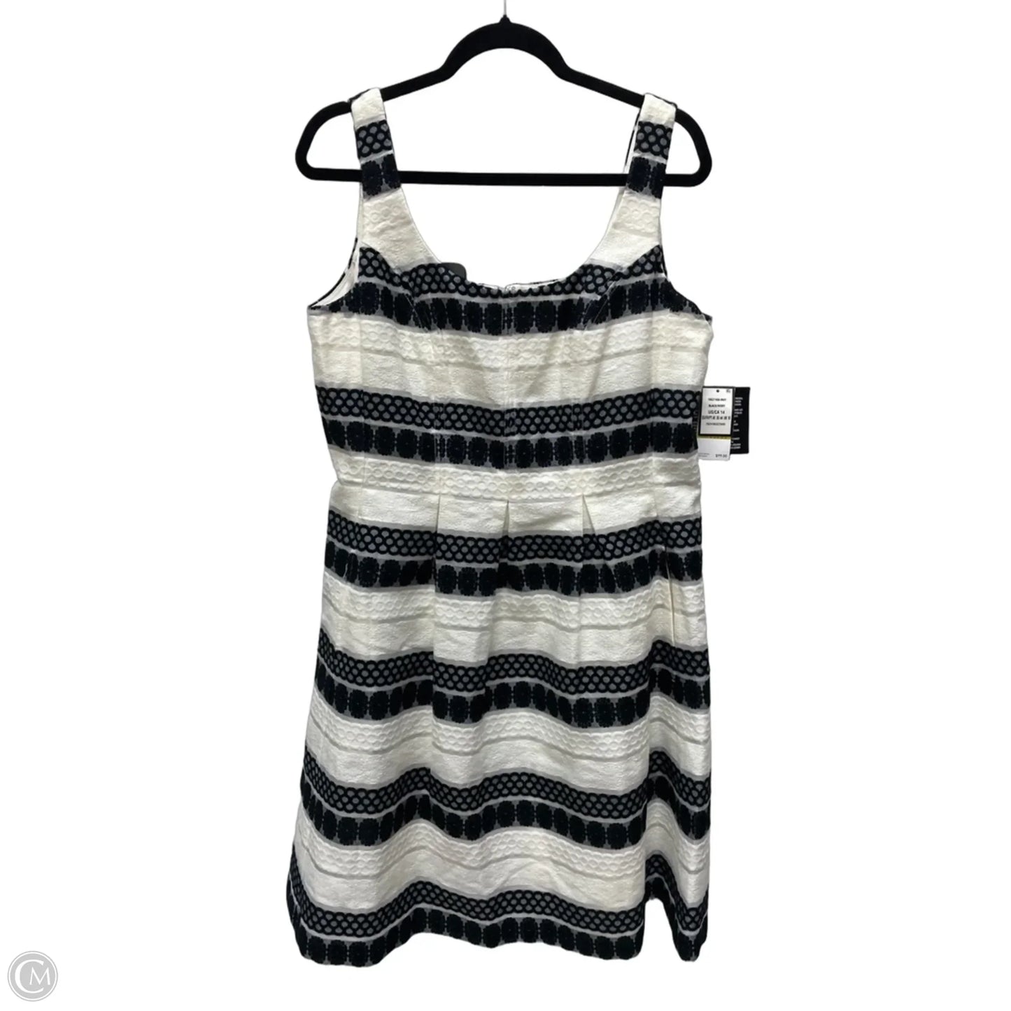 Dress Party Short By Nine West In Striped Pattern, Size: L