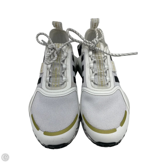 Shoes Sneakers By Adidas In Black & White, Size: 6