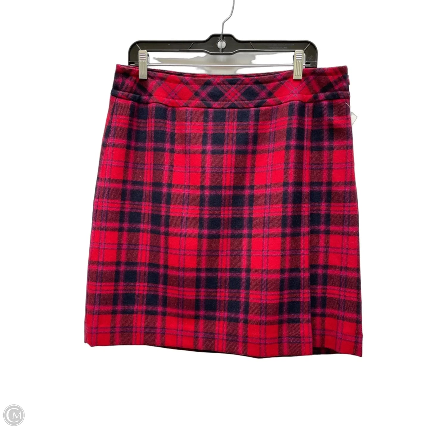 Skirt Mini & Short By Talbots In Plaid Pattern, Size: 12