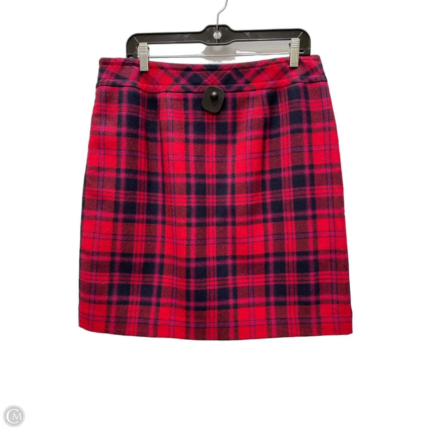 Skirt Mini & Short By Talbots In Plaid Pattern, Size: 12