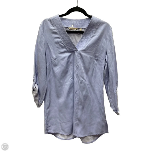 Top Short Sleeve By Soft Surroundings In Blue, Size: S