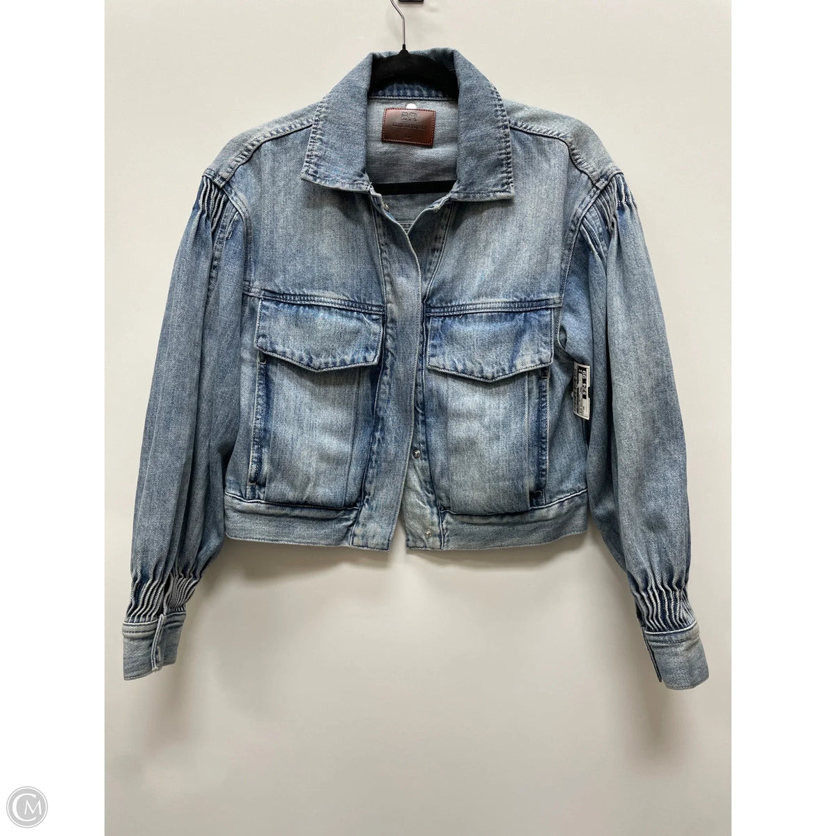 Jacket Denim By Cmb In Blue Denim, Size: Xs