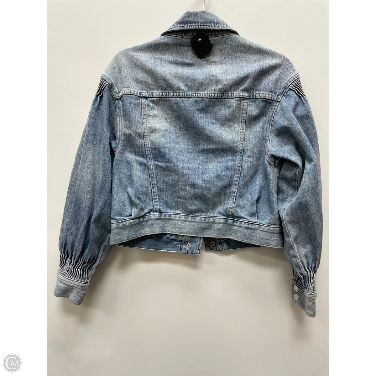 Jacket Denim By Cmb In Blue Denim, Size: Xs