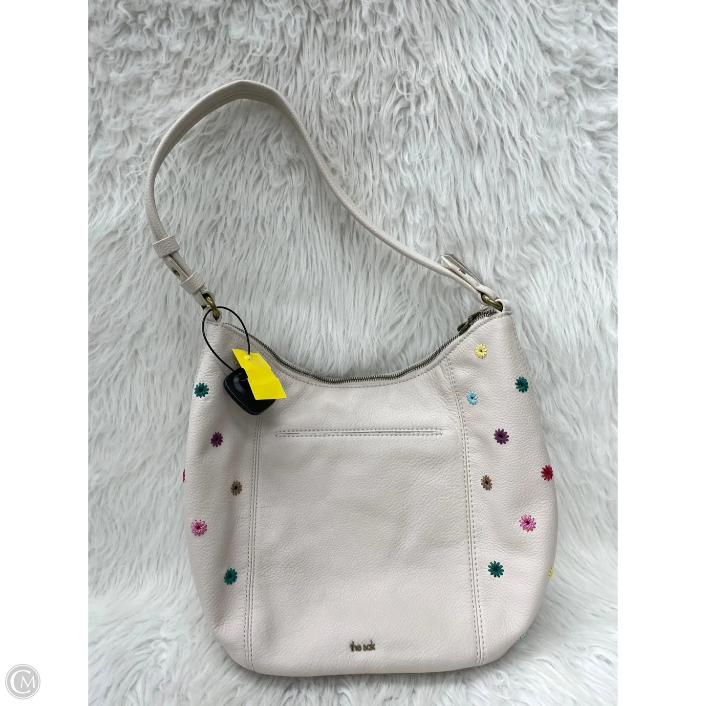 Handbag Leather By The Sak, Size: Large