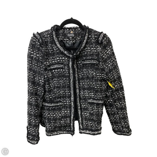 Blazer By Clothes Mentor In Black, Size: 2x