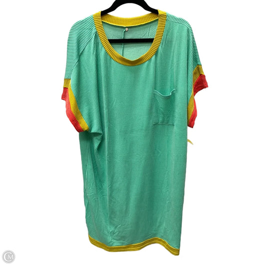 Dress Casual Short By Clothes Mentor In Multi-colored, Size: 3x