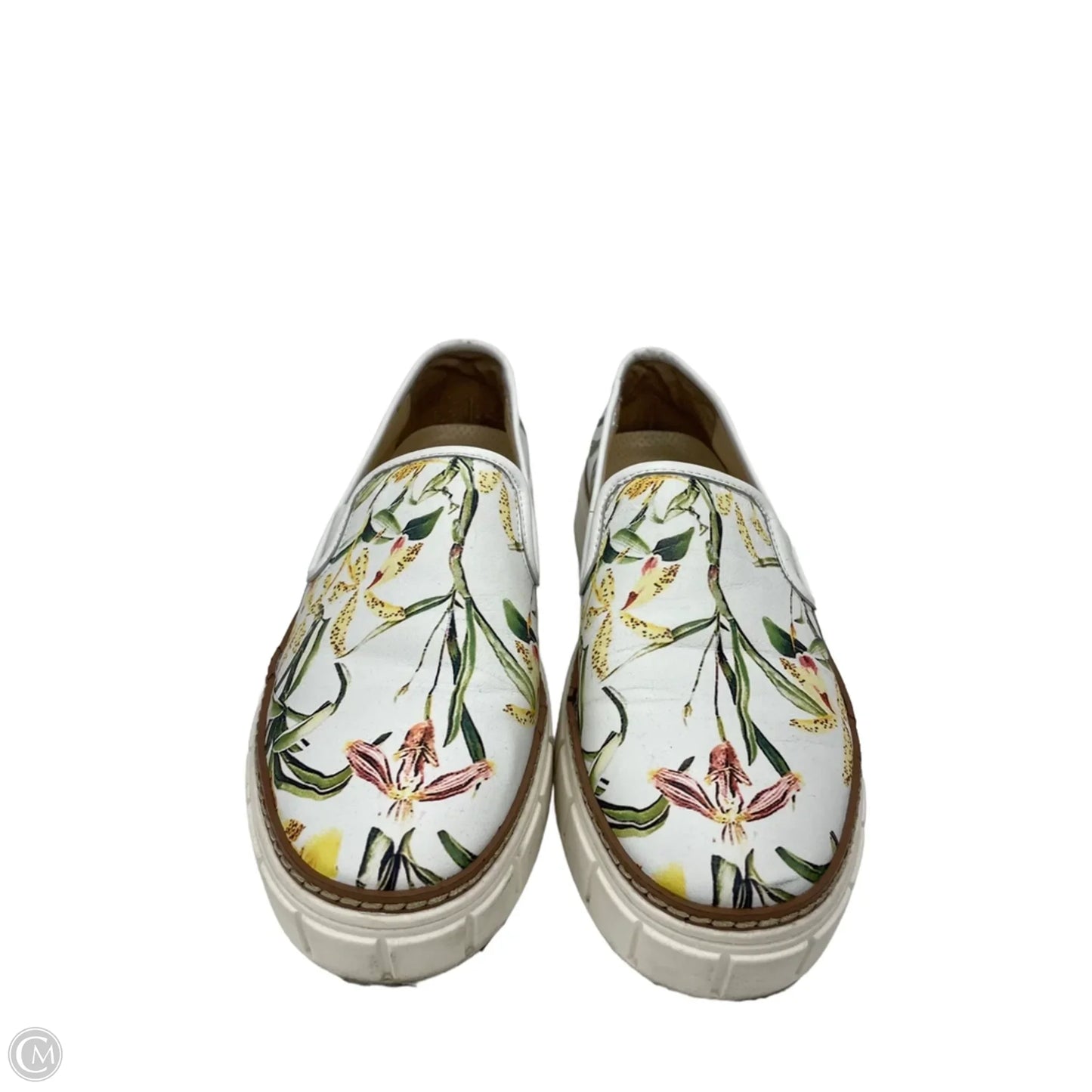 Shoes Sneakers By Vince Camuto In Floral Print, Size: 8