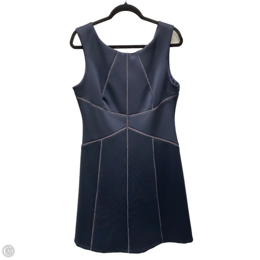 Dress Casual Short By Calvin Klein In Navy, Size: L
