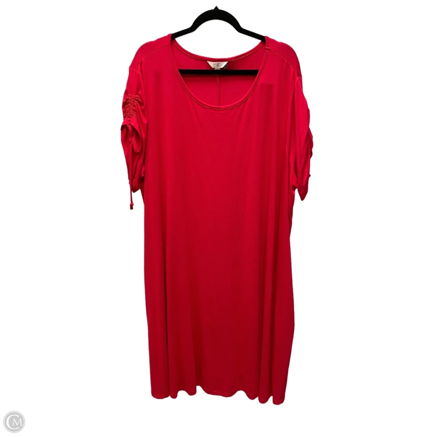 Dress Casual Short By Terra & Sky In Red, Size: 3x