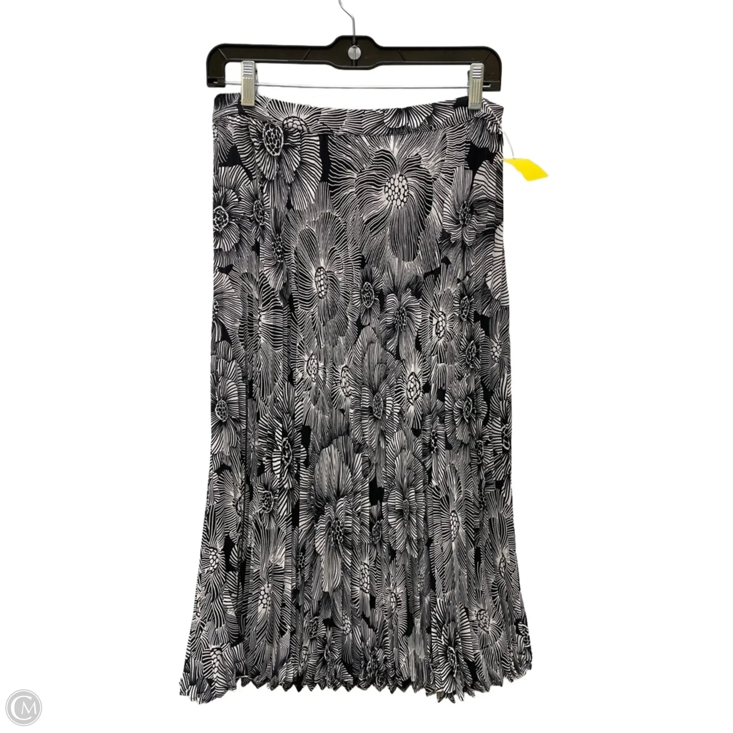 Skirt Midi By Express In Floral Print, Size: 8