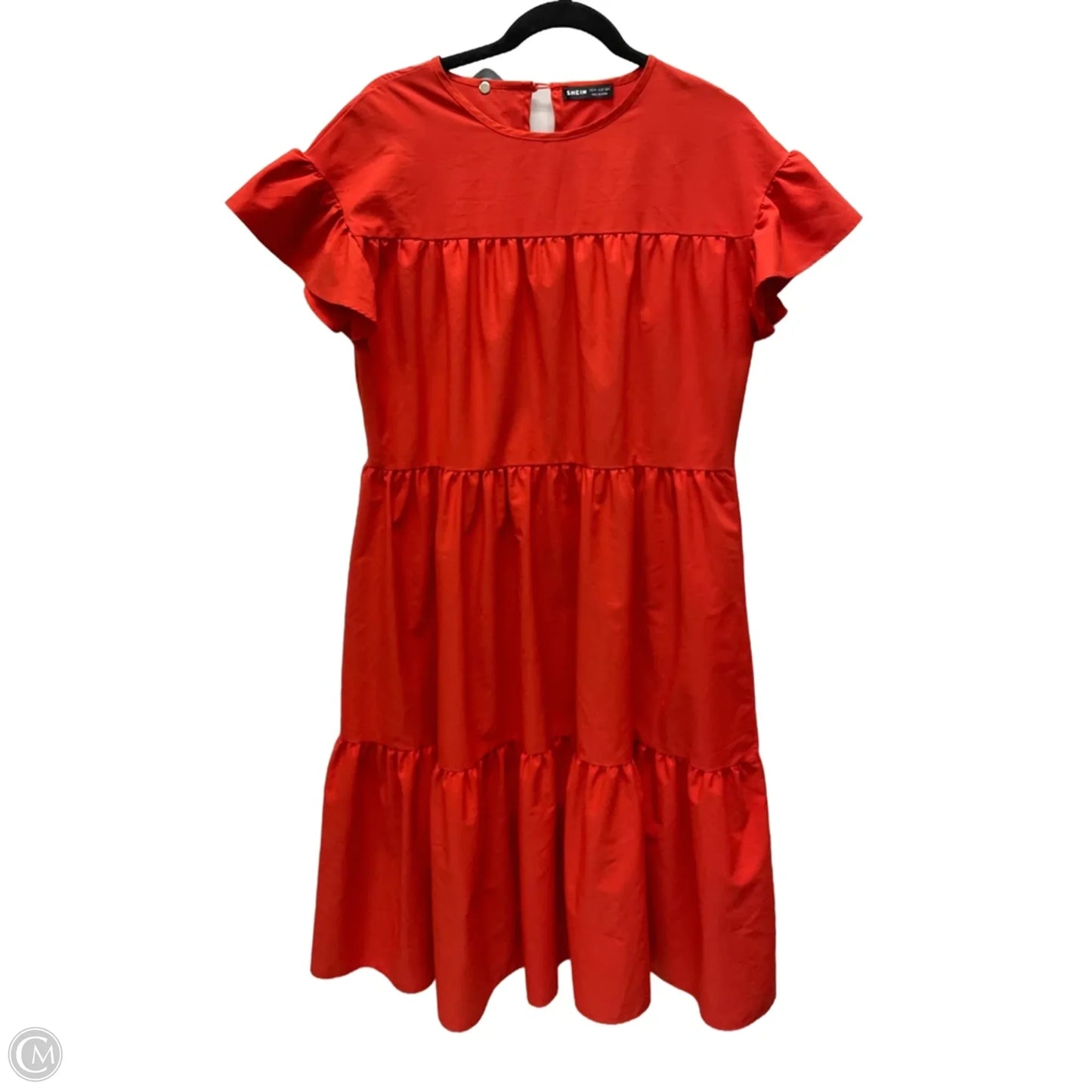 Dress Casual Short By Shein In Red, Size: M