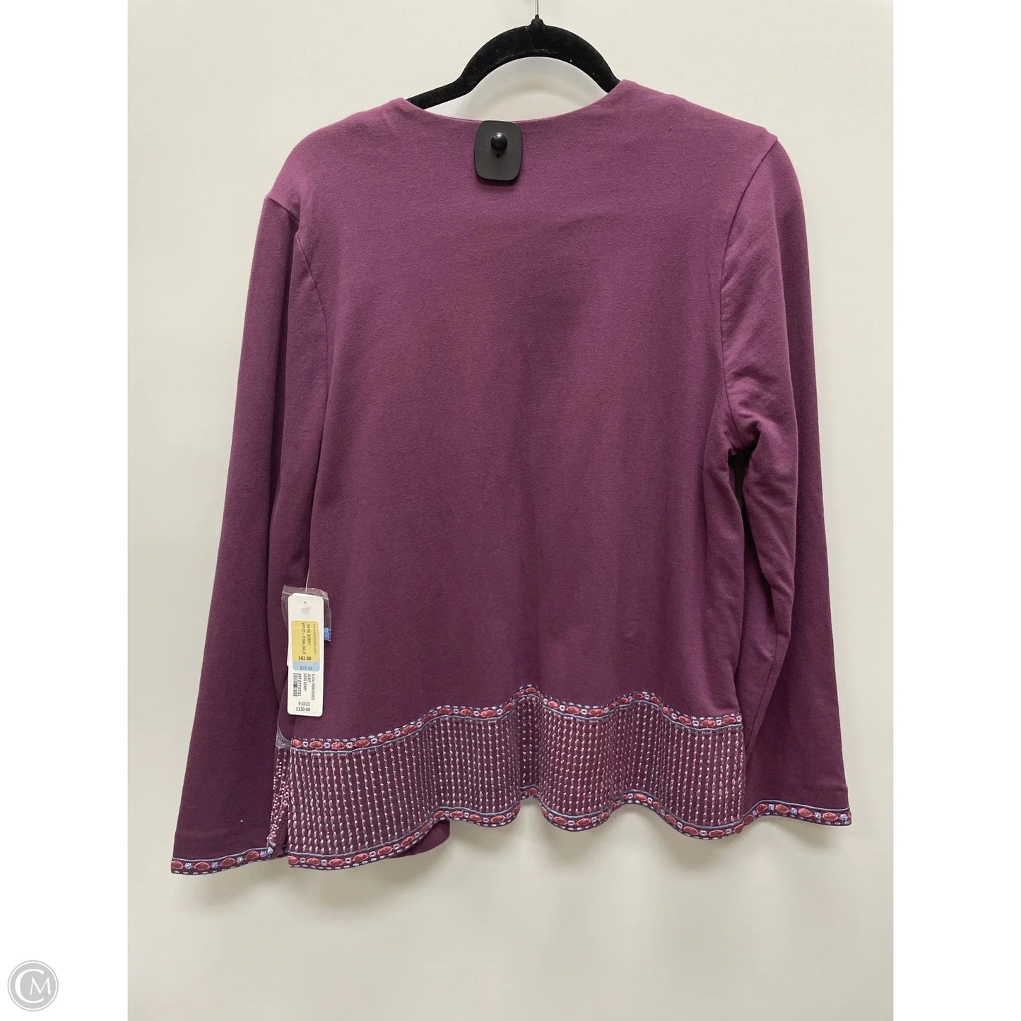 Cardigan By Soft Surroundings In Floral Print, Size: M