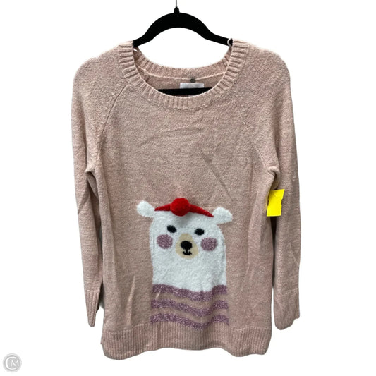 Sweater By Lc Lauren Conrad In Pink, Size: M