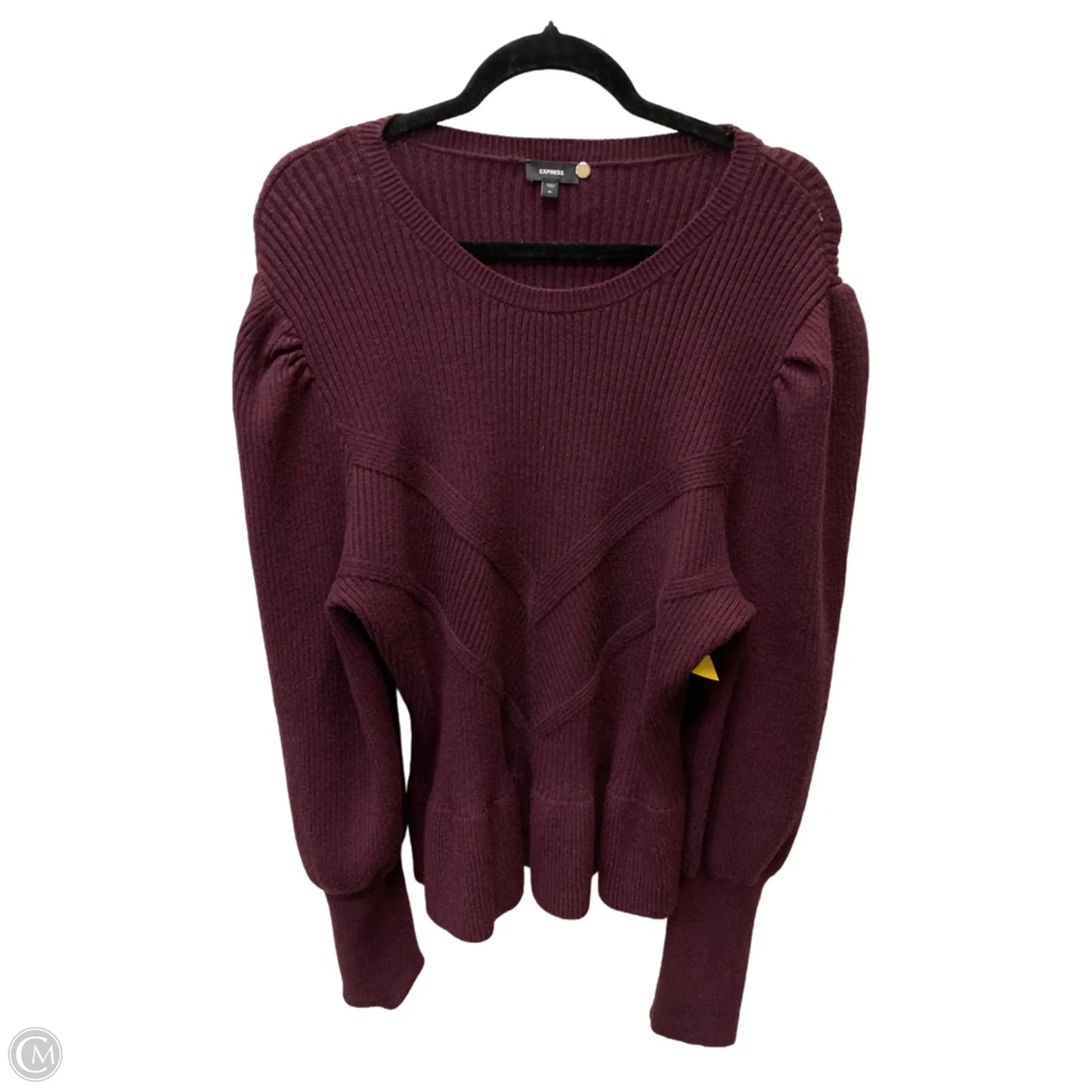 Sweater By Express In Red, Size: M