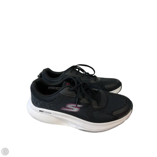 Shoes Athletic By Skechers In Black, Size: 9