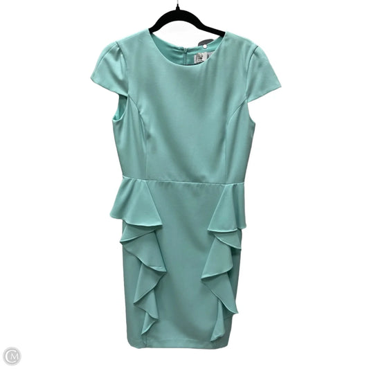 Dress Casual Short By Badgley Mischka In Blue, Size: S