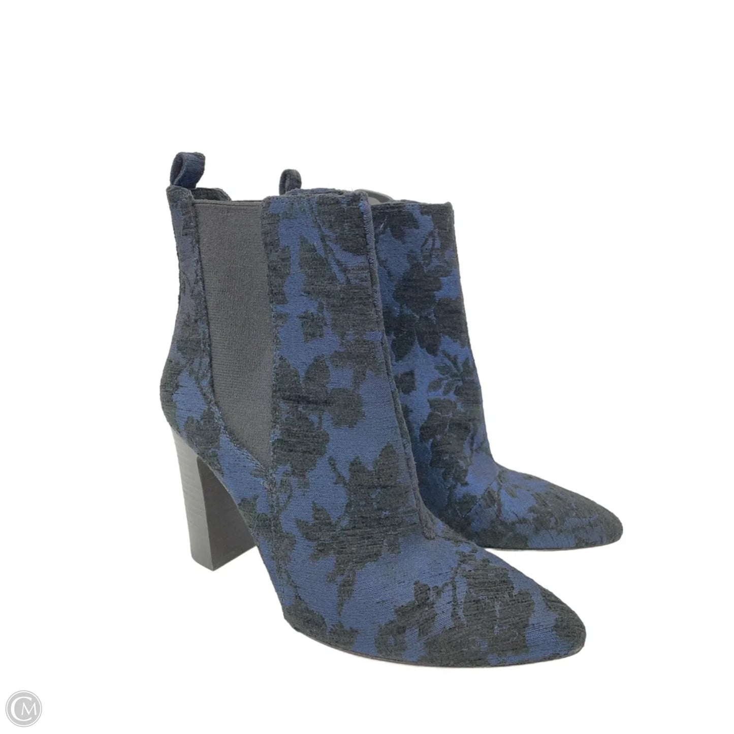 Boots Ankle Heels By Vince Camuto In Floral Print, Size: 9.5
