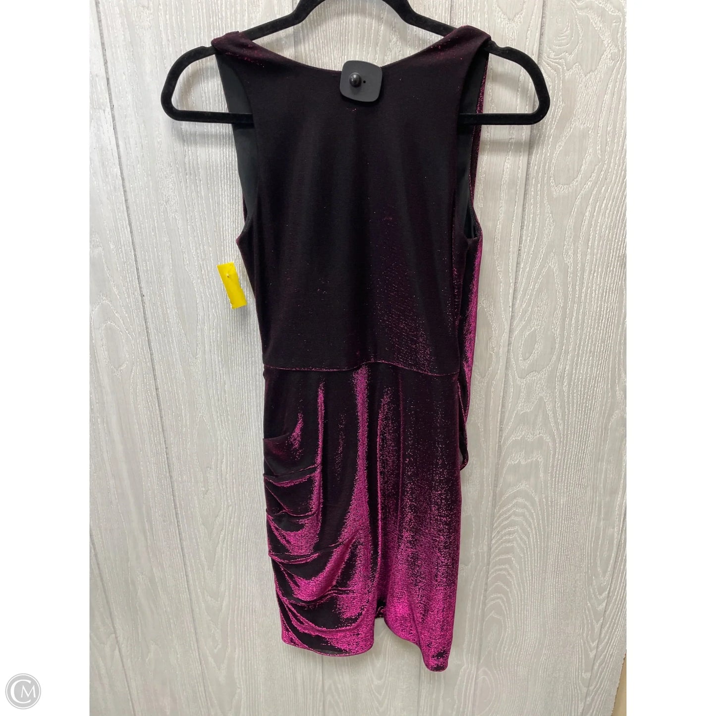 Dress Party Short By Aqua In Black & Pink, Size: S