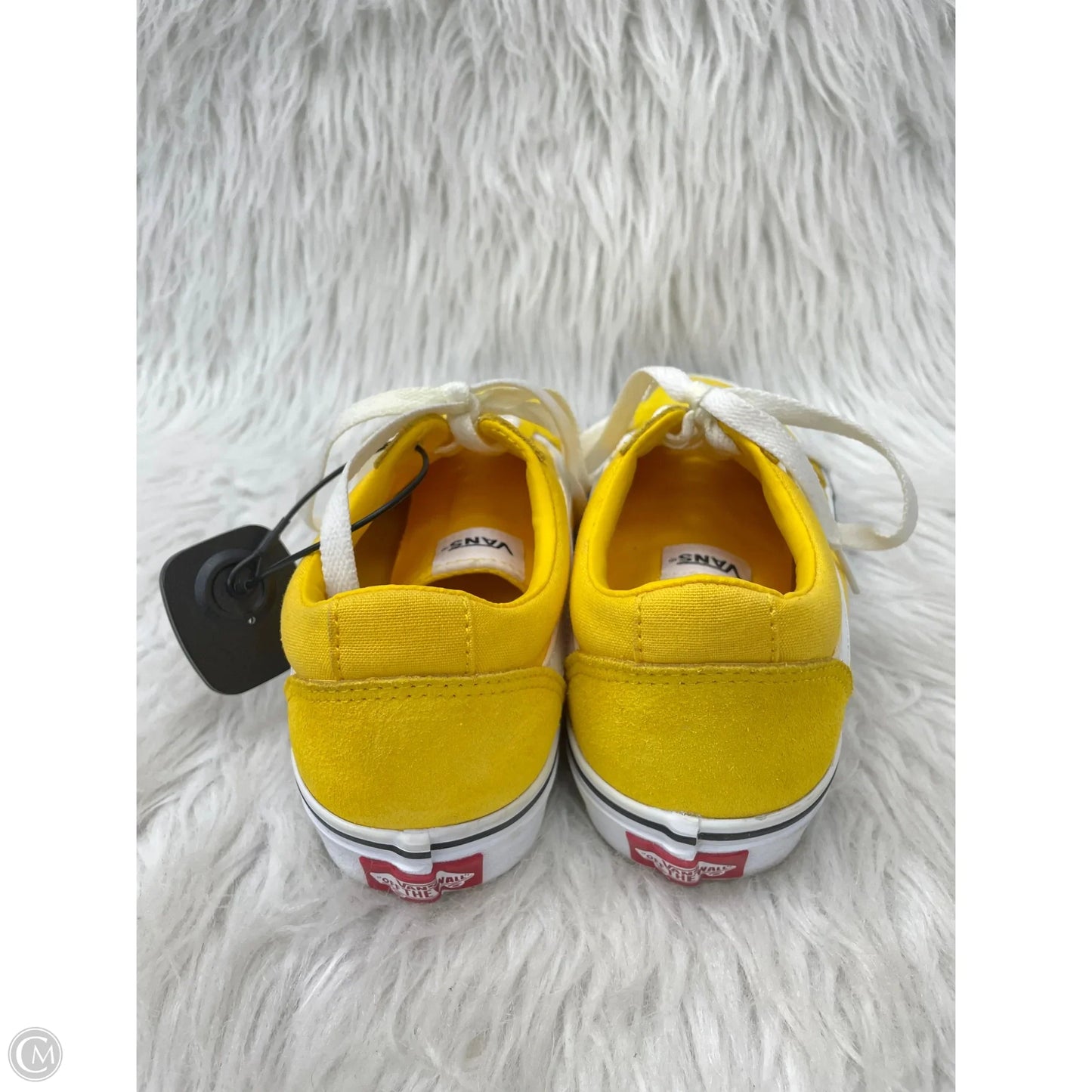 Shoes Sneakers By Vans In Yellow, Size: 6