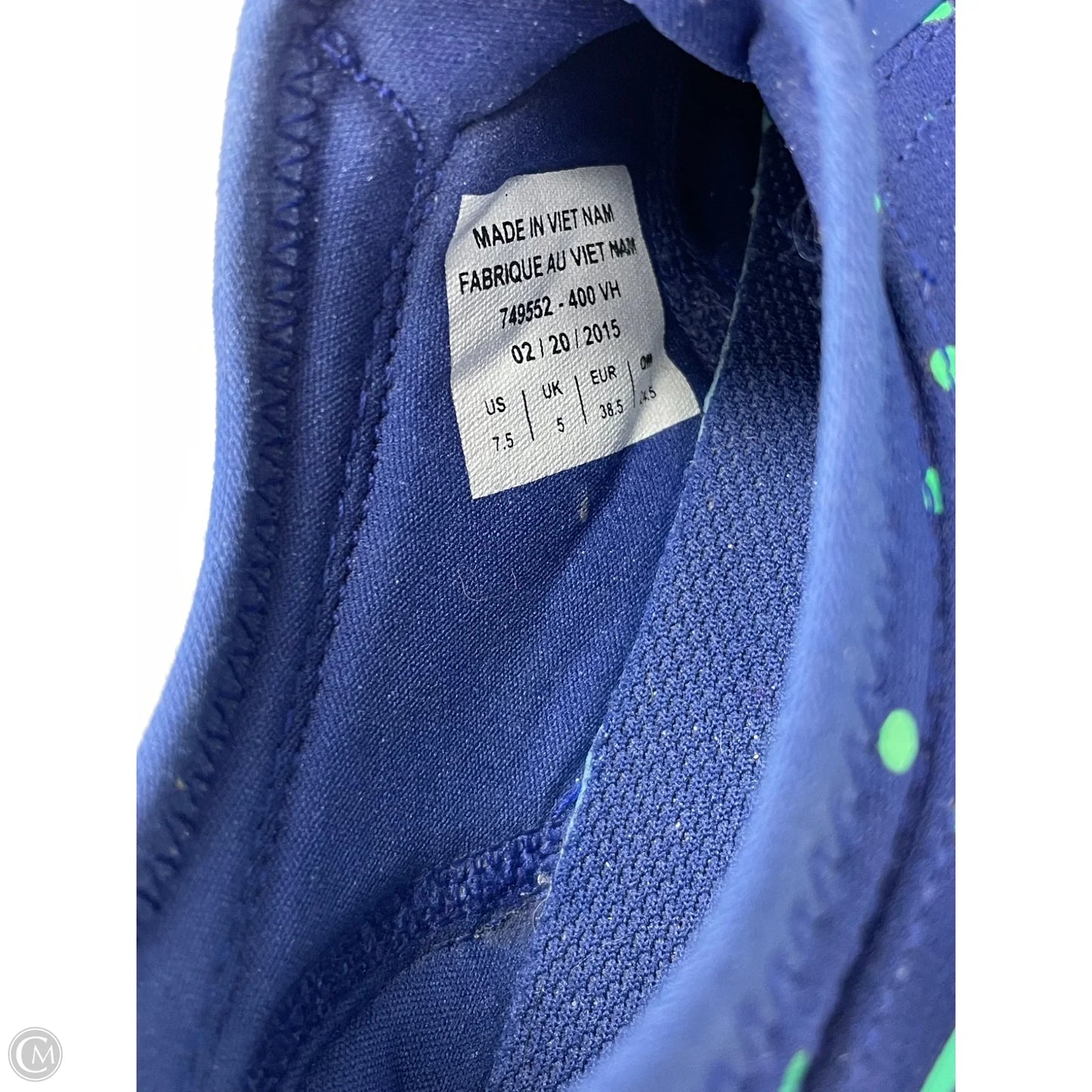 Shoes Athletic By Nike In Polkadot Pattern, Size: 7.5