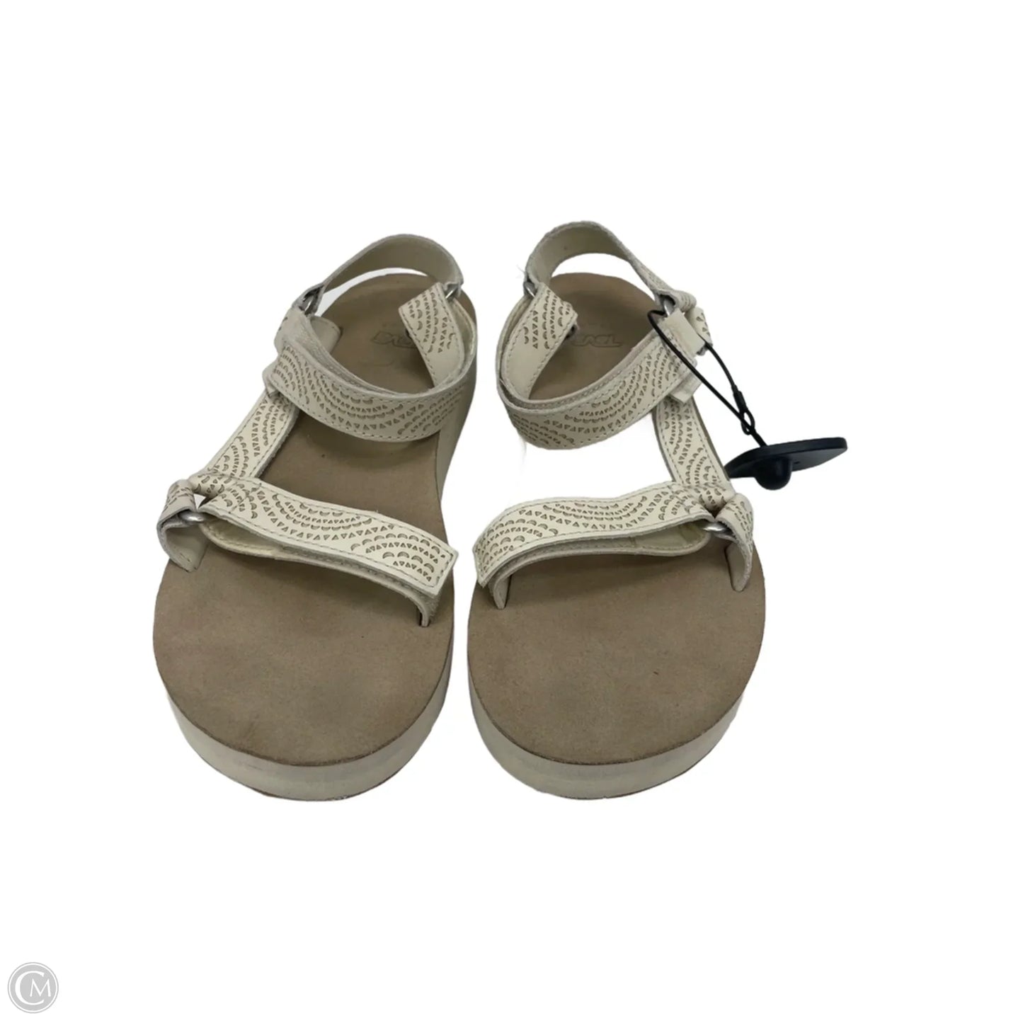 Sandals Flats By Teva In Cream, Size: 9