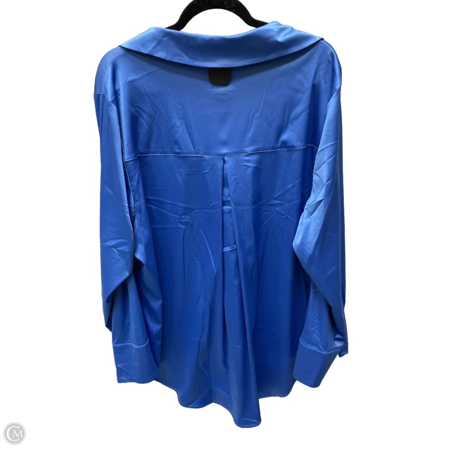 Tunic Long Sleeve By Lane Bryant In Blue, Size: 3x