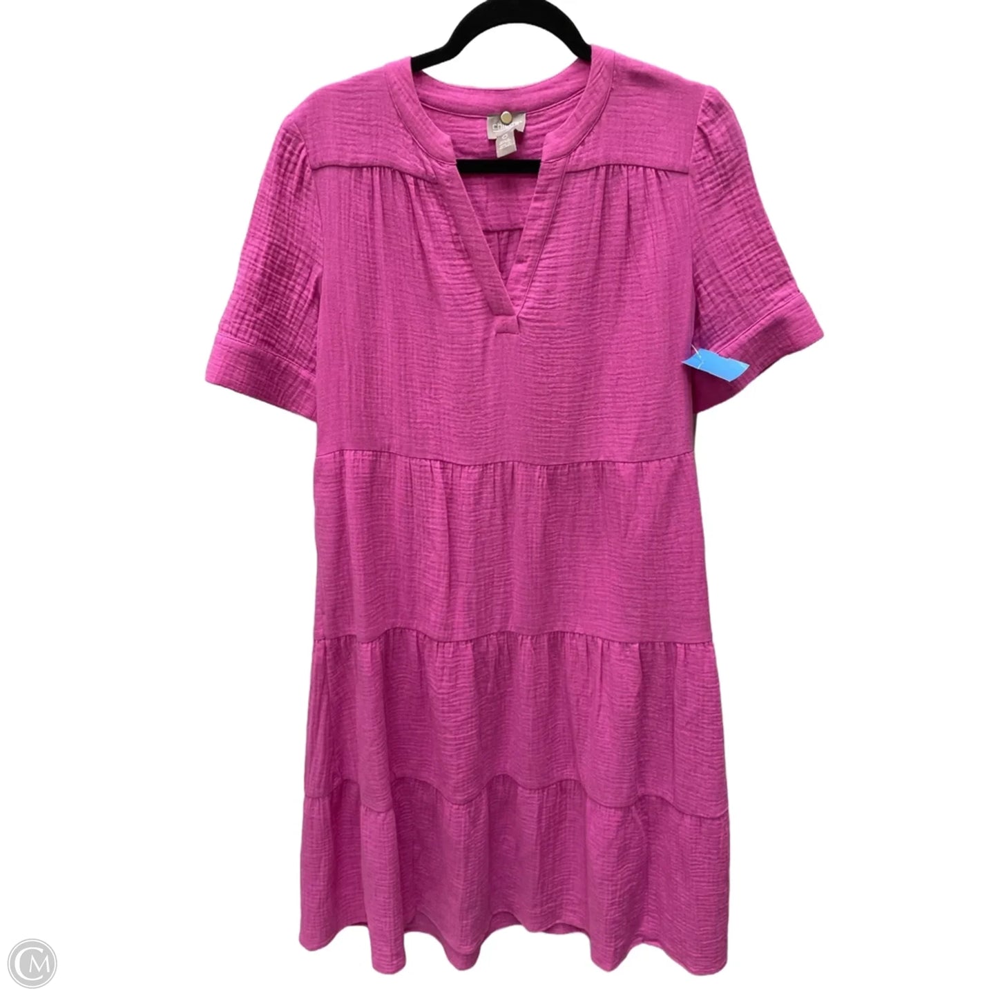 Dress Casual Short By Chicos In Pink, Size: S