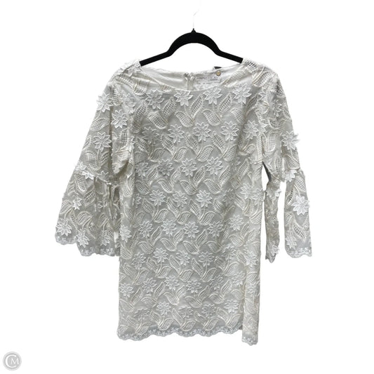 Dress Casual Short By Impressions In Cream, Size: L