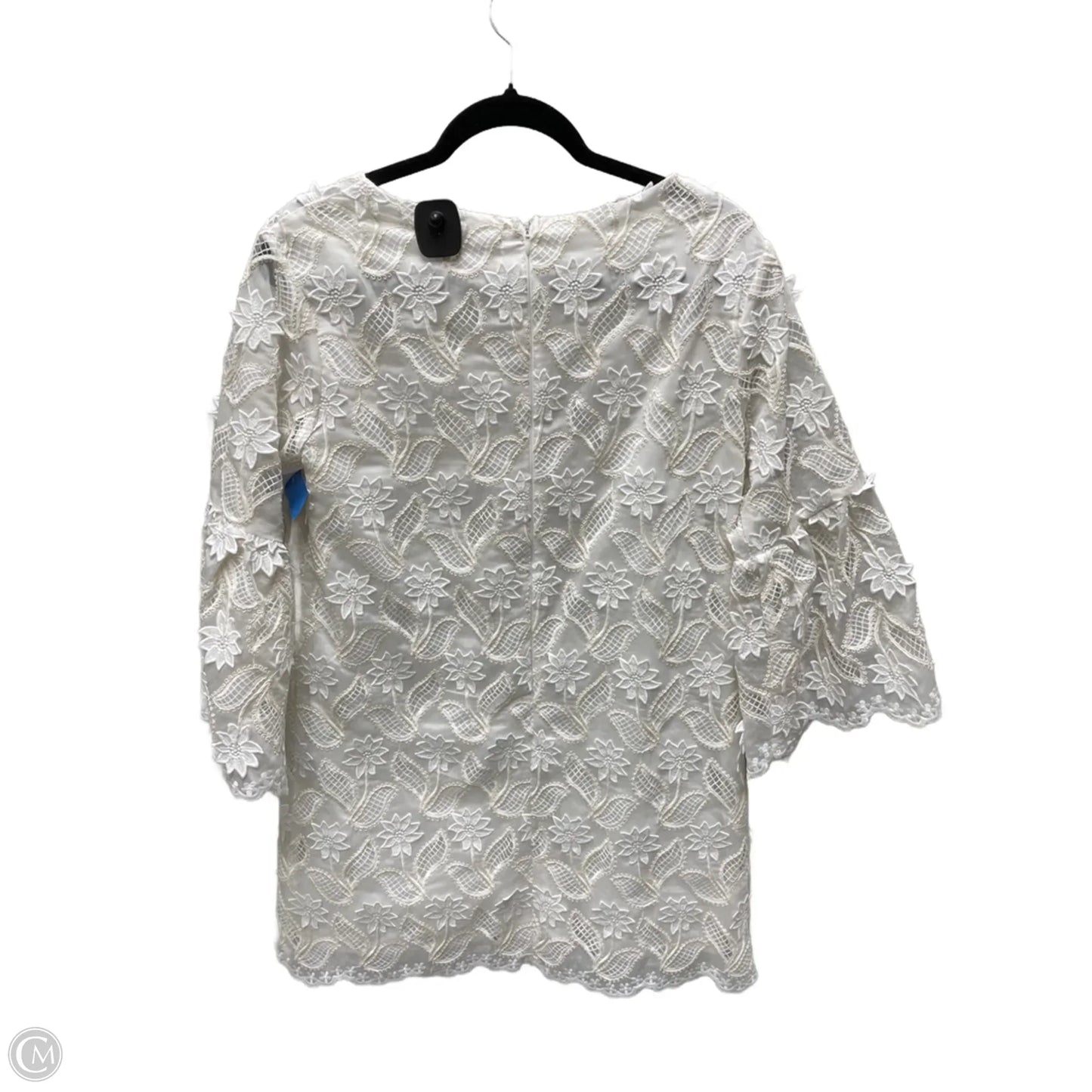 Dress Casual Short By Impressions In Cream, Size: L