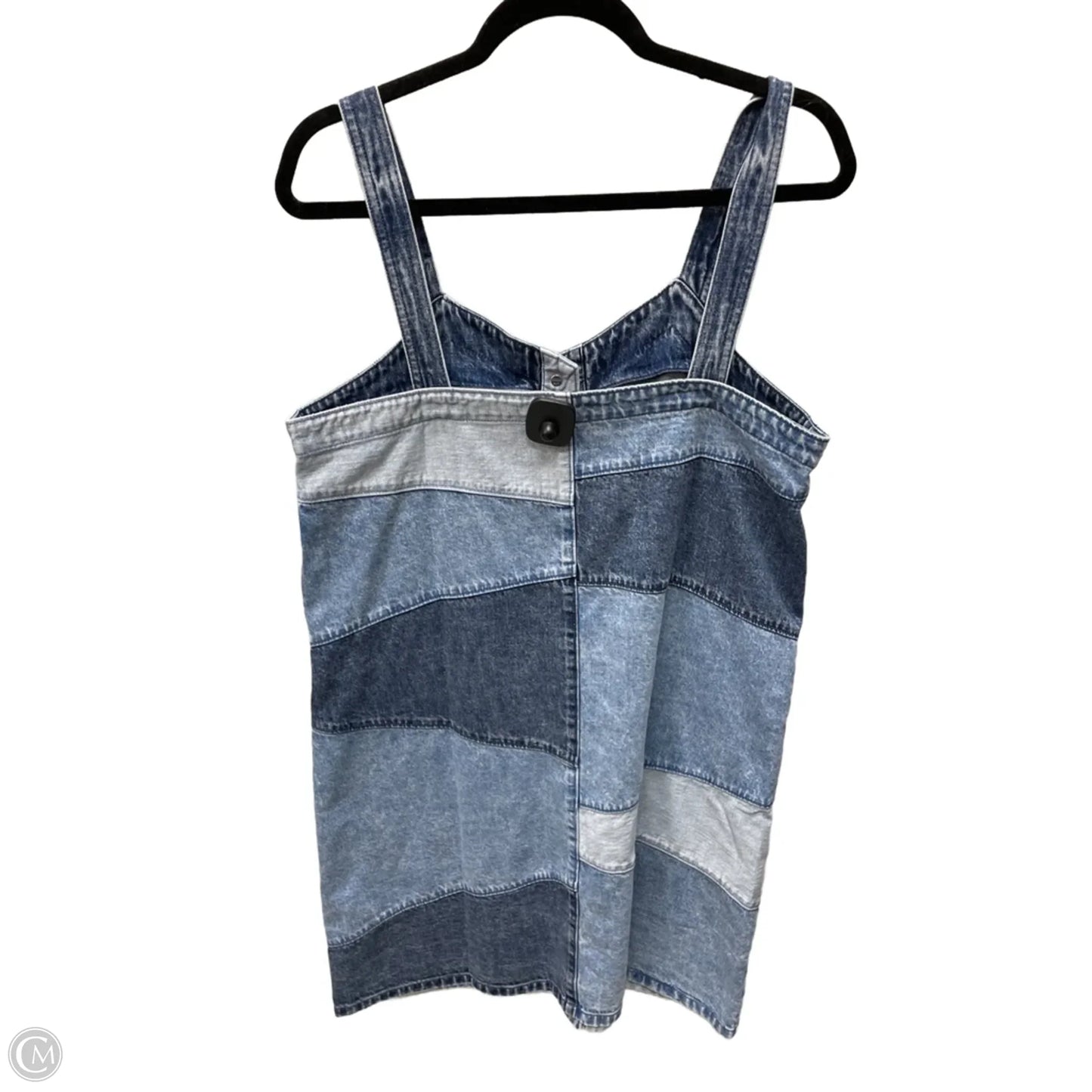 Dress Casual Short By Gap In Blue Denim, Size: M