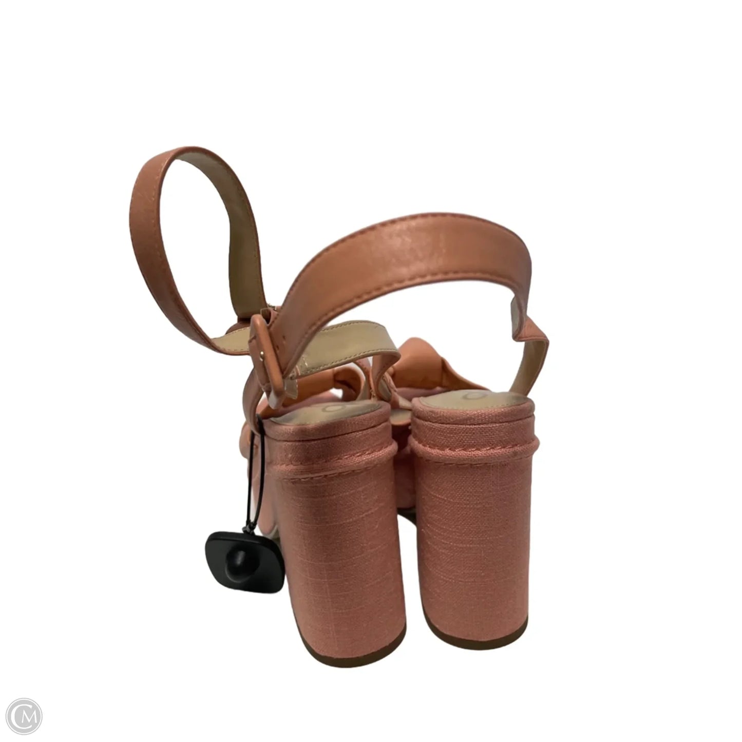 Sandals Heels Platform By Sam Edelman In Peach, Size: 6